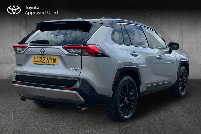 Toyota Rav 4 2.5 Vvt-h Gpf Dynamic Suv Hybrid Cvt 4W Silver #2