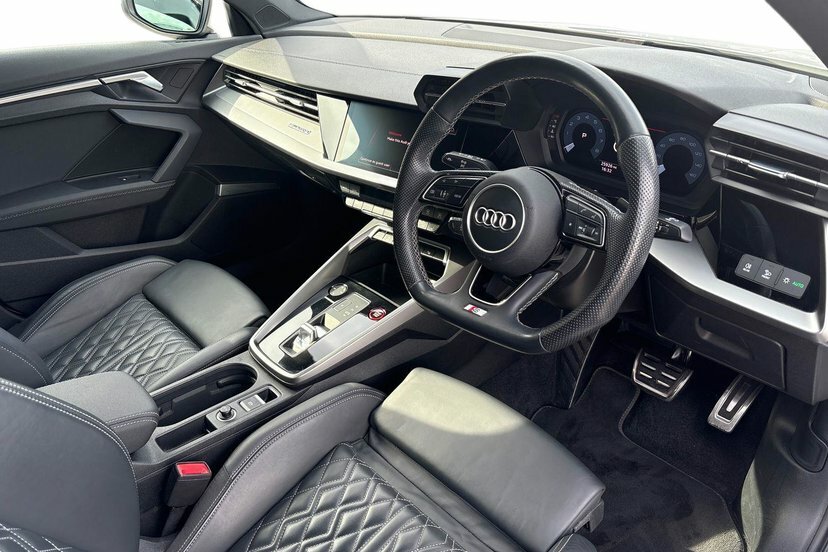 Audi S3 2.0 Tfsi Saloon S Tronic Quattro 310 P EF23AMX White #6