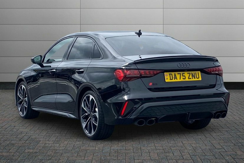 Audi S3 2.0 Tfsi Black Edition Saloon S Tronic DA75ZNU Black #3
