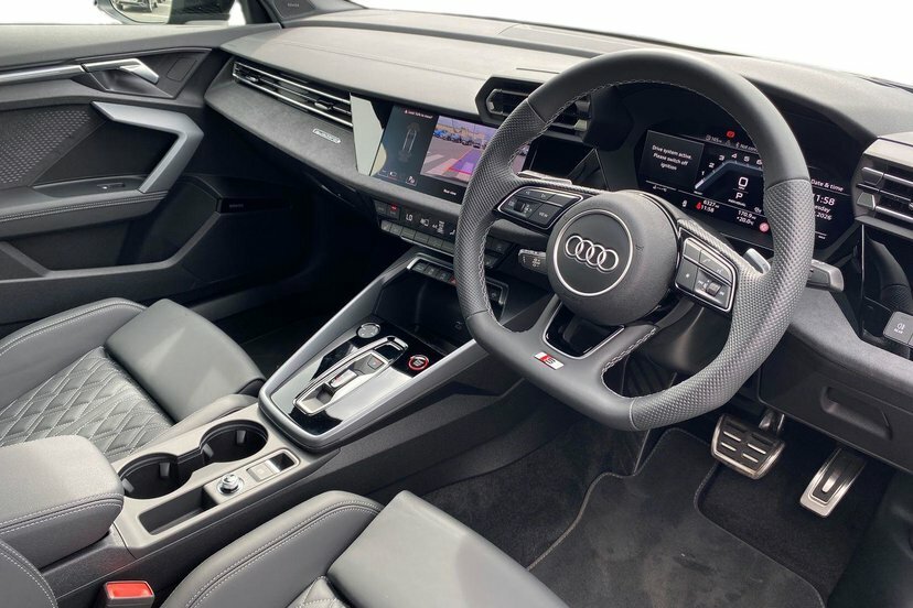 Audi S3 2.0 Tfsi Black Edition Saloon S Tronic DA75ZNU Black #6