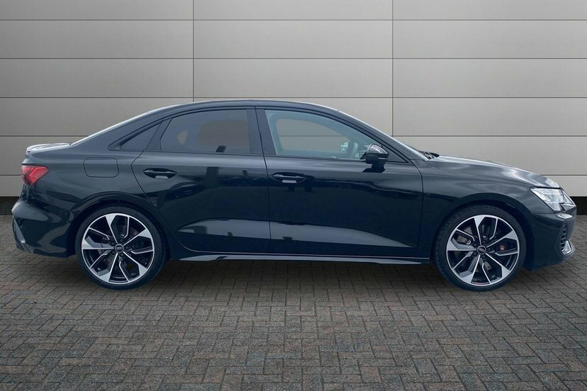 Audi S3 2.0 Tfsi Black Edition Saloon S Tronic DA75ZNU Black #4