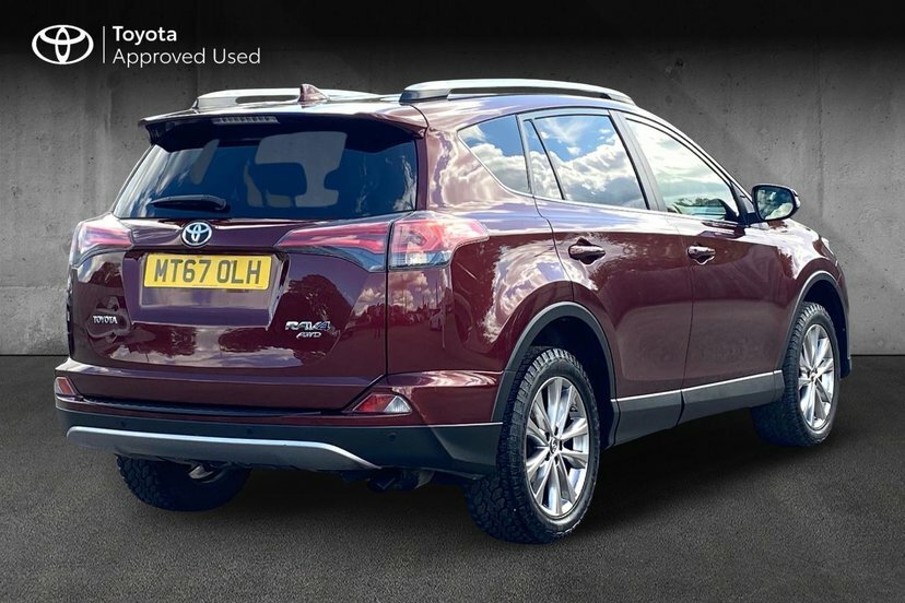 Toyota Rav 4 2.0 V-matic Excel Suv Cvt 4Wd Safety S Red #2