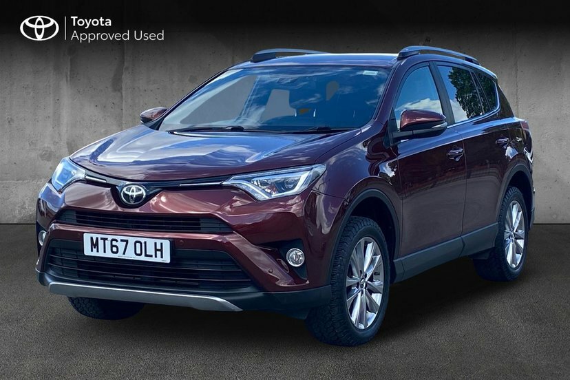 Toyota Rav 4 2.0 V-matic Excel Suv Cvt 4Wd Safety S Red #3