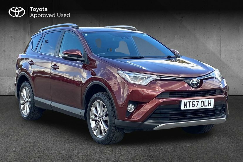 Toyota Rav 4 2.0 V-matic Excel Suv Cvt 4Wd Safety S Red