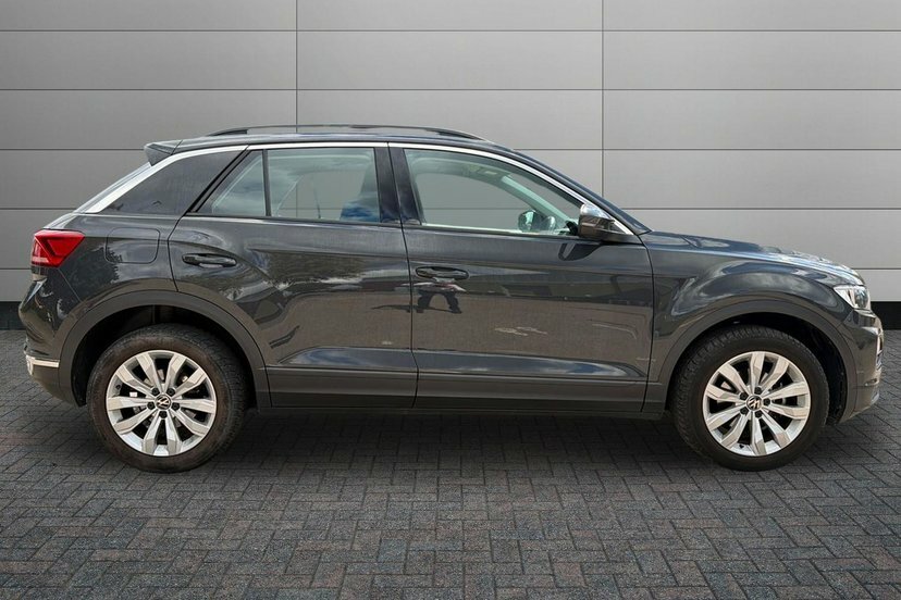 Volkswagen T-Roc 1.5 Tsi Gpf Evo Se Suv 150 Ps Grey #4