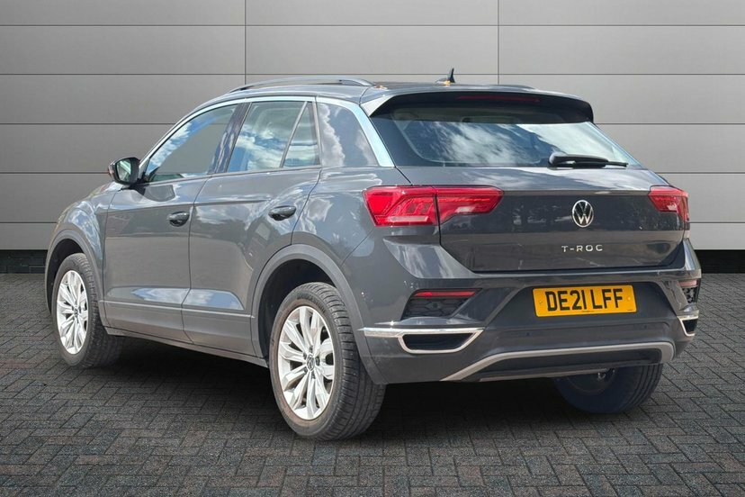 Volkswagen T-Roc 1.5 Tsi Gpf Evo Se Suv 150 Ps Grey #3