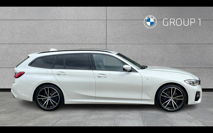 BMW 3 Series 2.0 320D M Sport Touring Xdrive 1 BD70DUV White #3