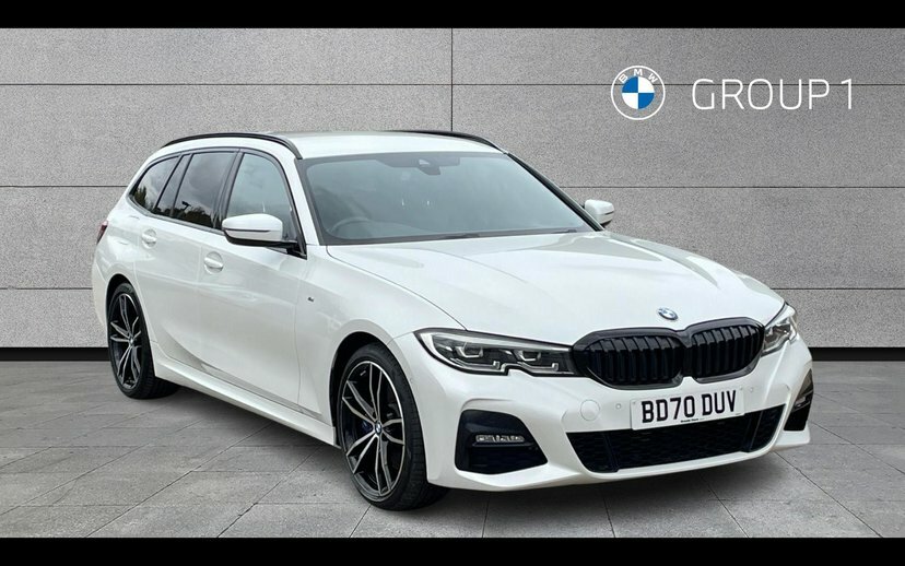 BMW 3 Series 2.0 320D M Sport Touring Xdrive 1 White