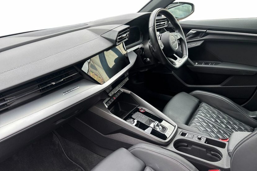 Audi S3 2.0 Tfsi Black Edition Sportback S Tron KF73XBL Black #2