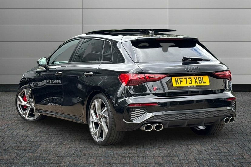Audi S3 2.0 Tfsi Black Edition Sportback S Tron KF73XBL Black #3