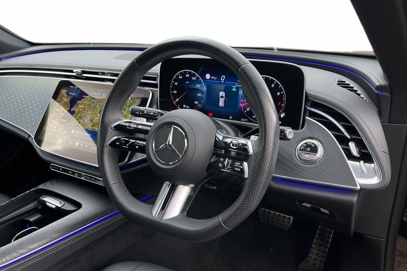 Mercedes-Benz E Class E200h Amg Line Estate KR25TWJ Black #5