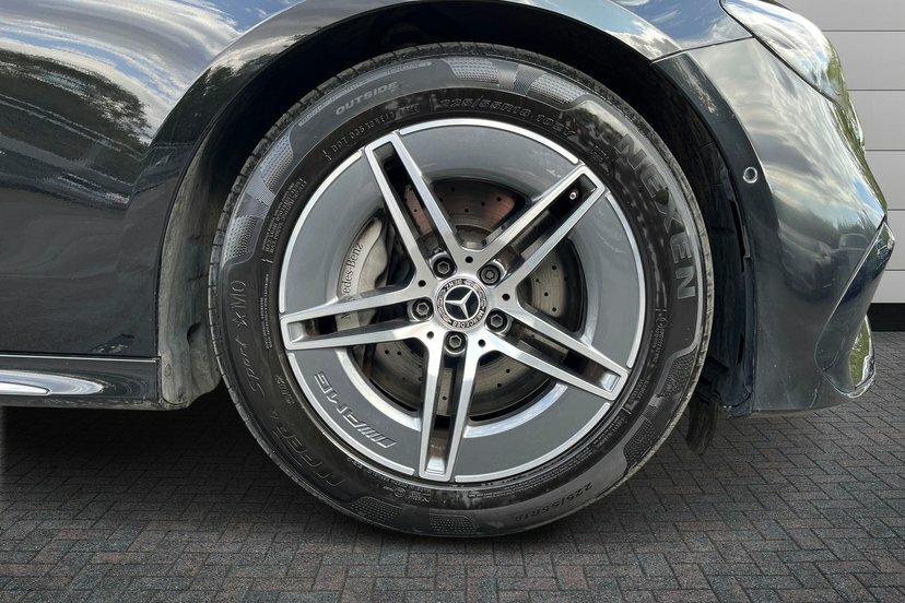 Mercedes-Benz E Class E200 Amg Line Estate KM25EXF Black #4
