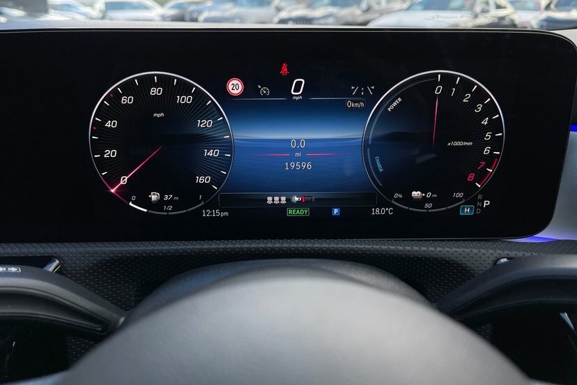 Mercedes-Benz CLA Class Cla250e Amg Line Executive Coupe KN25YWX Black #6