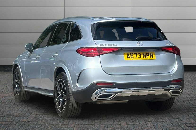 Mercedes-Benz GLC Class 2.0 Glc220dh Mhev Amg Line Suv Hybrid G Silver #2