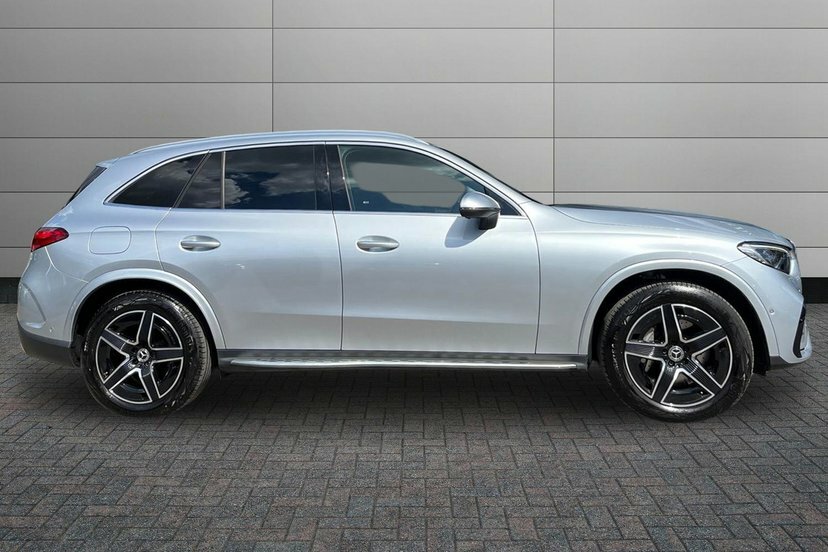 Mercedes-Benz GLC Class 2.0 Glc220dh Mhev Amg Line Suv Hybrid G Silver #3