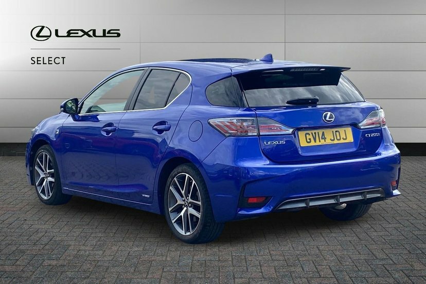Lexus CT 1.8 200H F Sport Hatchback Hybrid Cvt Blue #3