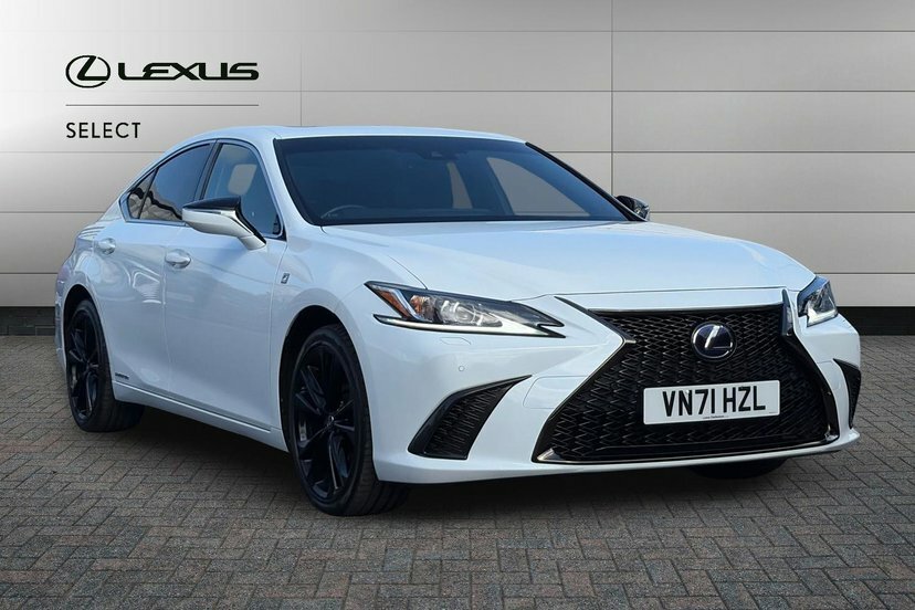 Lexus ES 2.5 300H F Sport Saloon Hybrid E-cvt 2 White
