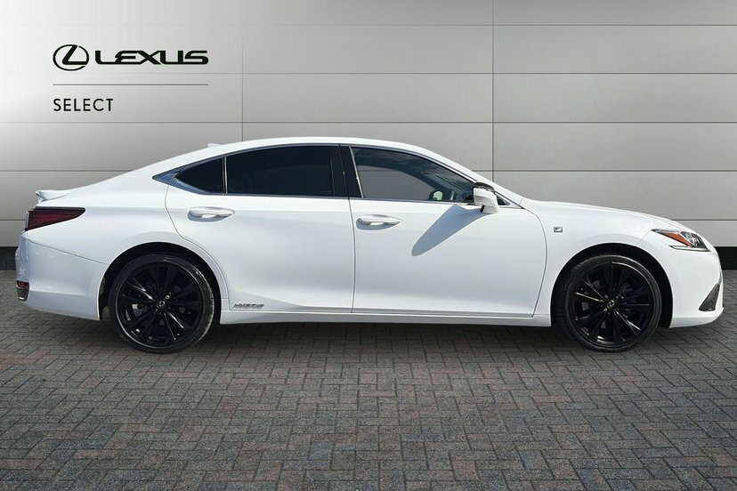 Lexus ES 2.5 300H F Sport Saloon Hybrid E-cvt 2 VN71HZL White #4