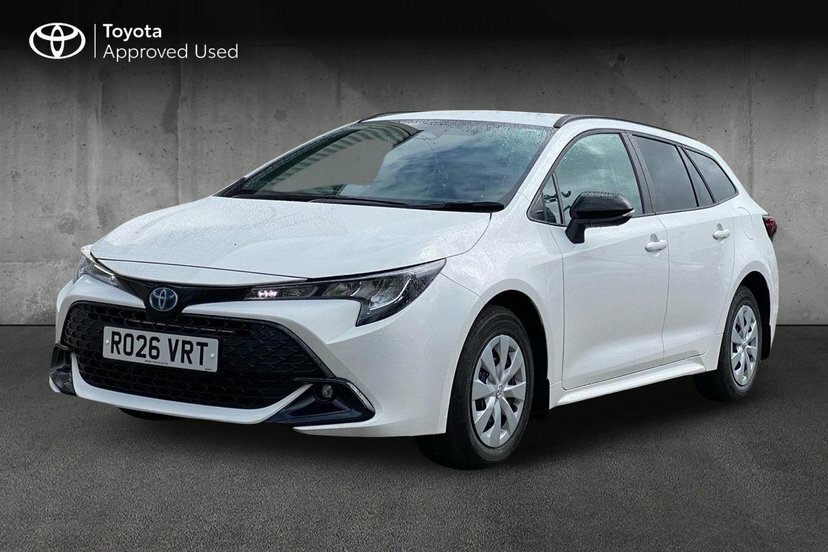 Toyota Corolla 1.8 Vvt-h Car Derived Van Hybrid Cvt 1 RO26VRT White #3