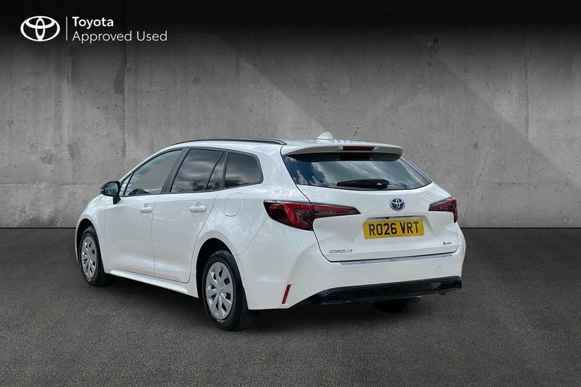 Toyota Corolla 1.8 Vvt-h Car Derived Van Hybrid Cvt 1 RO26VRT White #4