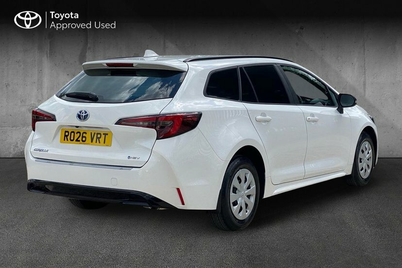 Toyota Corolla 1.8 Vvt-h Car Derived Van Hybrid Cvt 1 RO26VRT White #2