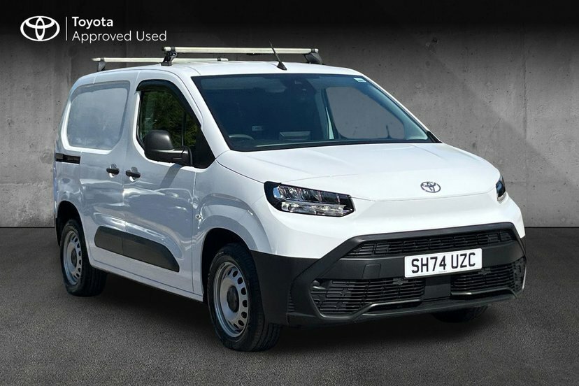 Toyota Proace City 1.5 Bluehdi Active Short Panel Van 6Dr Manu White
