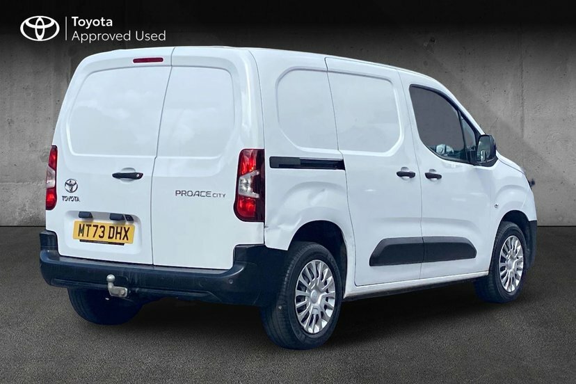 Toyota Proace City 1.5 Bluehdi Icon Short Panel Van White #2