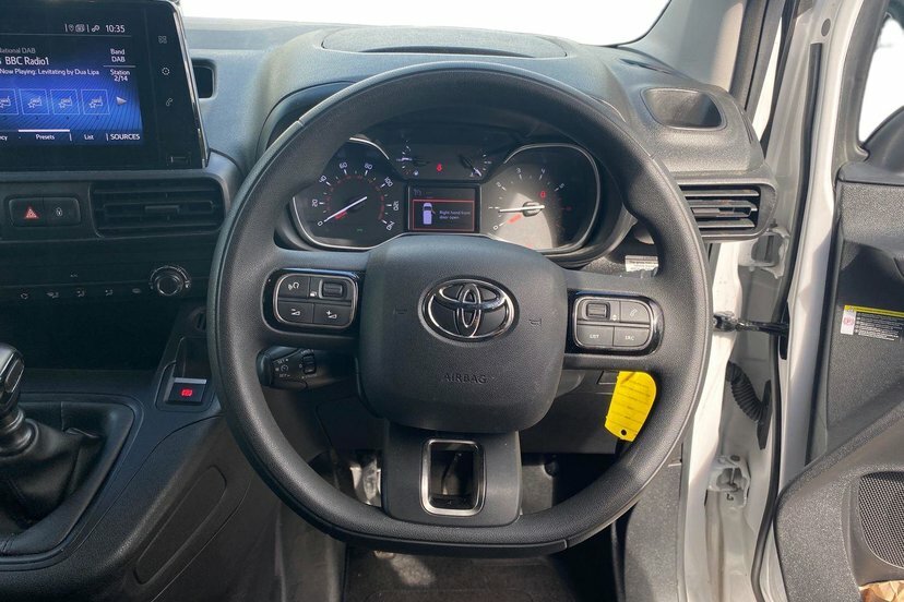 Toyota Proace City 1.5 Bluehdi Icon Short Panel Van White #6