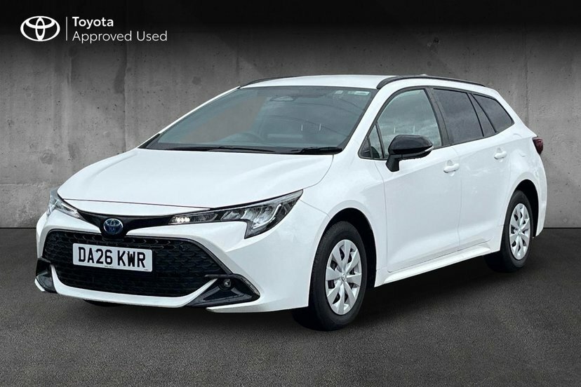 Toyota Corolla 1.8 Vvt-h Car Derived Van Hybrid Cvt 1 White #3