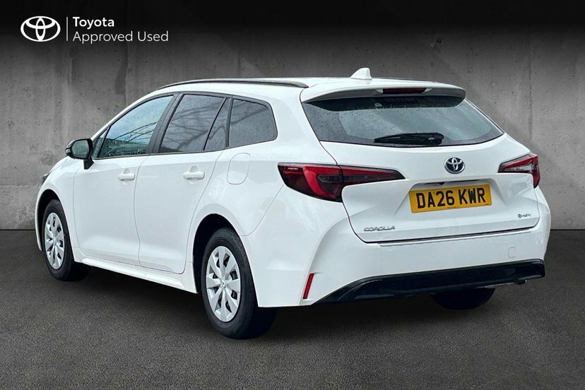 Toyota Corolla 1.8 Vvt-h Car Derived Van Hybrid Cvt 1 White #4