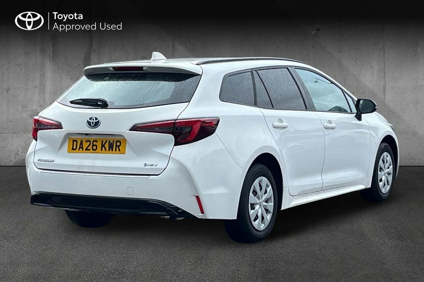 Toyota Corolla 1.8 Vvt-h Car Derived Van Hybrid Cvt 1 White #2