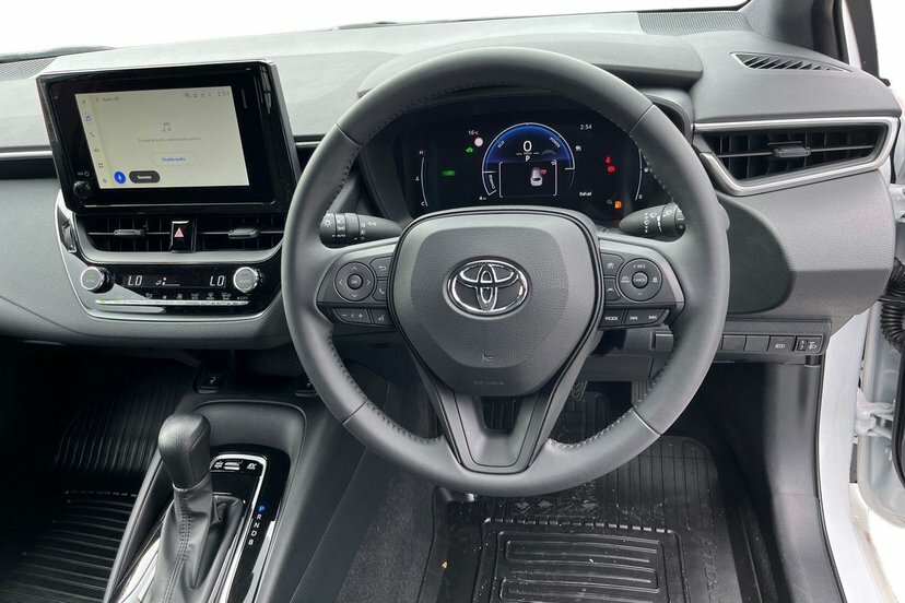 Toyota Corolla 1.8 Vvt-h Car Derived Van Hybrid Cvt 1 White #6