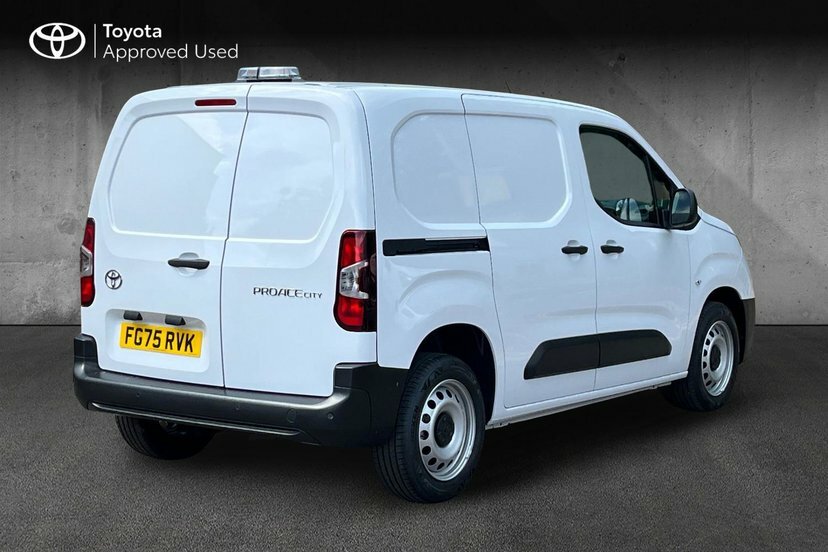 Toyota Proace City 1.5 Bluehdi Active Short Panel Van 6Dr Manu White #2