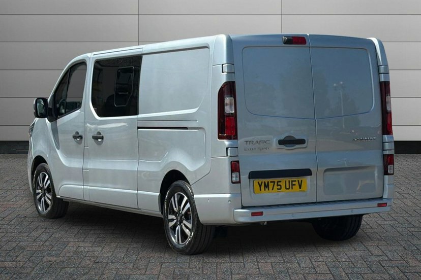 Renault Trafic 2.0 Dci Blue Ll30 Extra Sport Crew Van Double Cab Grey #3