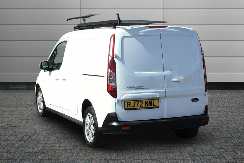 Ford Transit Connect 1.5 250 Ecoblue Limited Panel Van Manua White #3