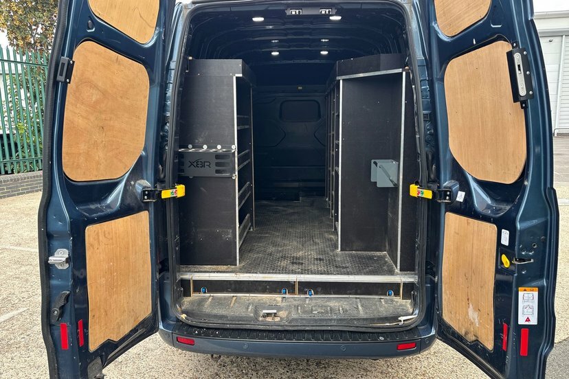 Ford Transit Custom 2.0 300 Ecoblue Limited Panel Van YT69UCO Blue #2