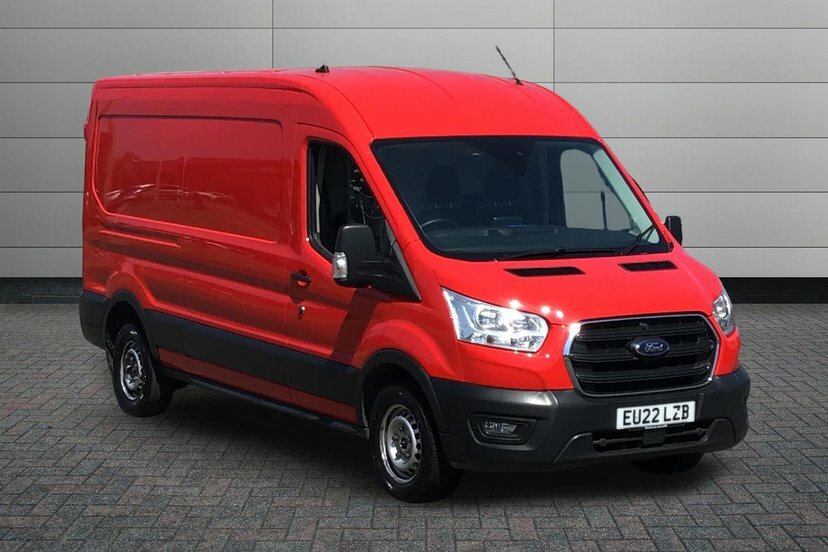 Ford Transit Custom 2.0 350 Ecoblue Trend Panel Van EU22LZB Red