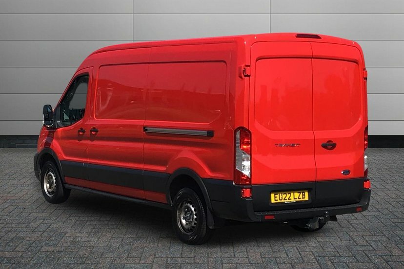 Ford Transit Custom 2.0 350 Ecoblue Trend Panel Van EU22LZB Red #3