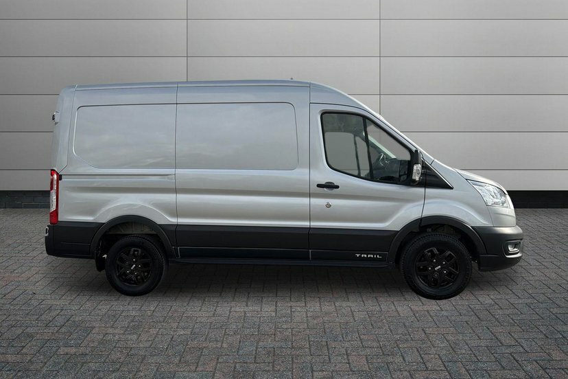 Ford Transit Custom 2.0 350 Ecoblue Trail Panel Van RY21AWP Silver #5