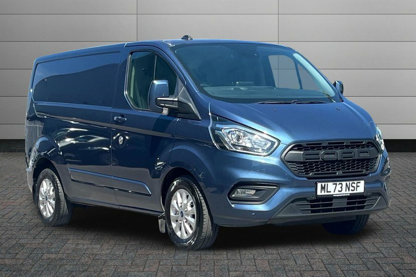 Ford Transit Custom 2.0 300 Ecoblue Limited Panel Van Manua Blue
