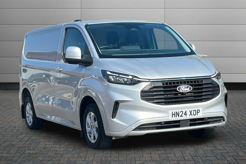 Ford Transit Custom 2.0 300 Ecoblue Limited Panel Van Manua HN24XOP Silver