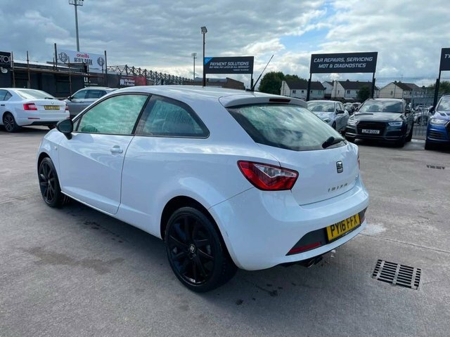 Seat Ibiza Ecotsi Fr Sport Coupe PY16FFX White #4