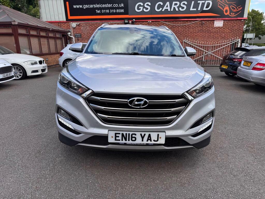 Hyundai Tucson 2.0 Crdi Blue Drive Premium Euro 6 S S Silver #2