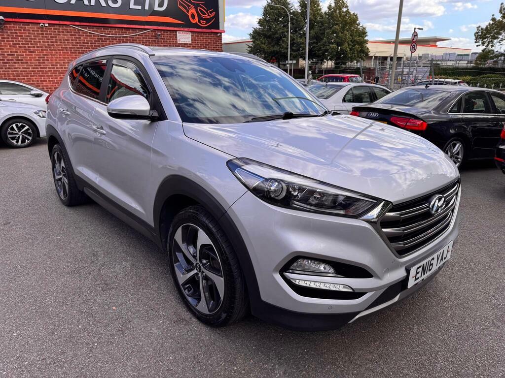 Hyundai Tucson 2.0 Crdi Blue Drive Premium Euro 6 S S Silver #5
