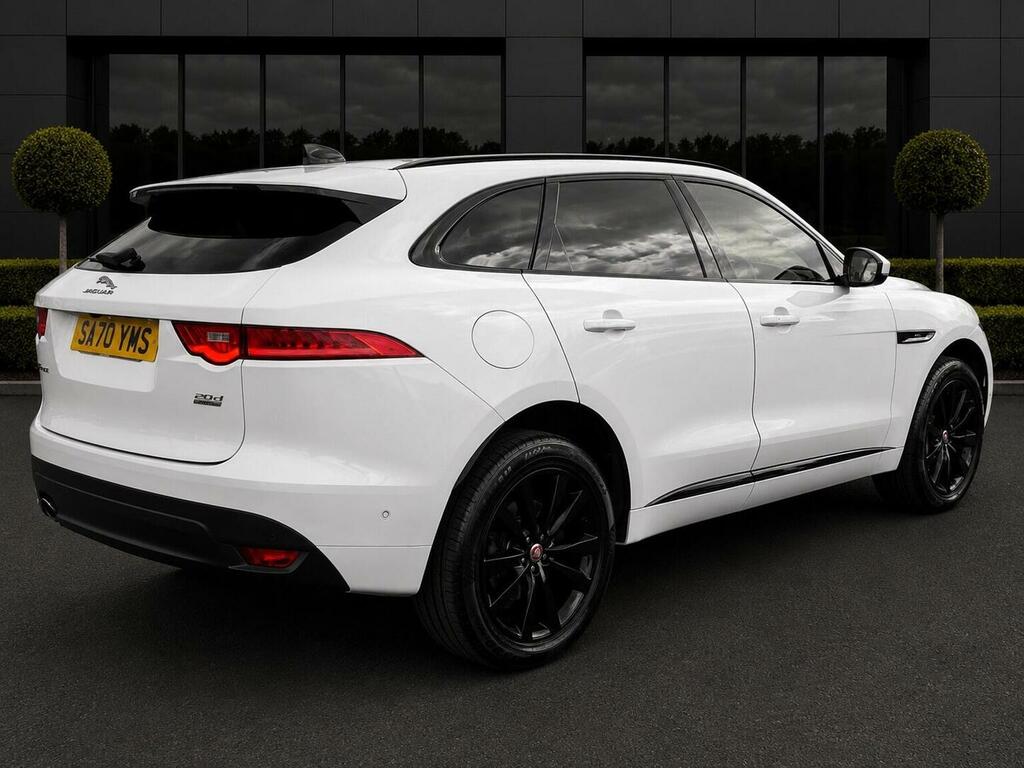 Jaguar F-Pace 2.0 D180 Chequered Flag Awd Euro 6 Ss White #4