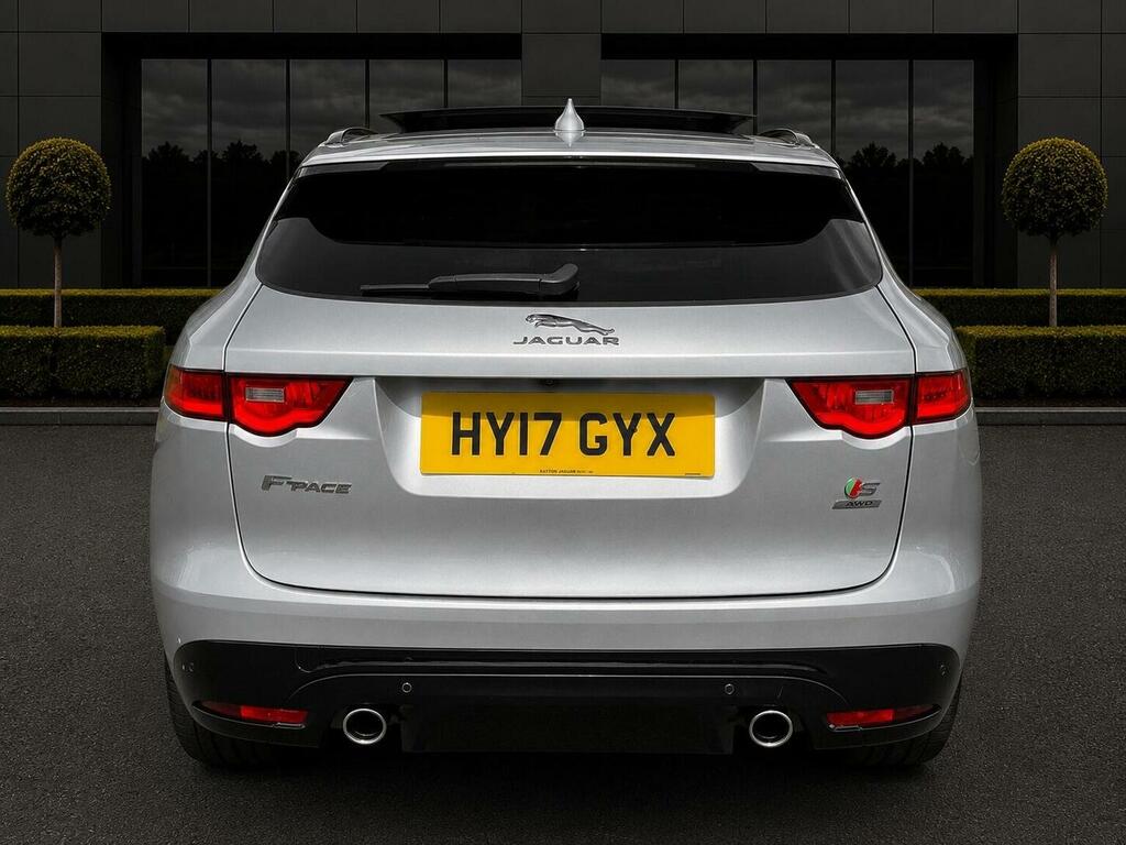 Jaguar F-Pace 3.0 D300 V6 S Awd Euro 6 Ss Silver #5