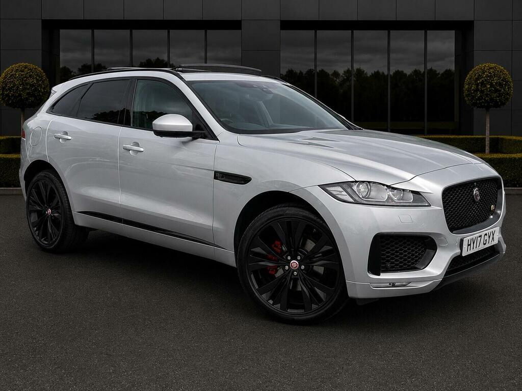 Jaguar F-Pace 3.0 D300 V6 S Awd Euro 6 Ss Silver #3