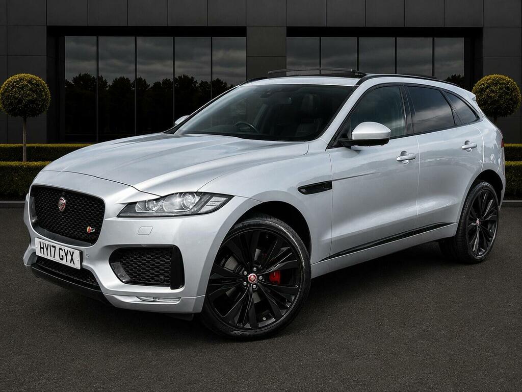 Jaguar F-Pace 3.0 D300 V6 S Awd Euro 6 Ss Silver