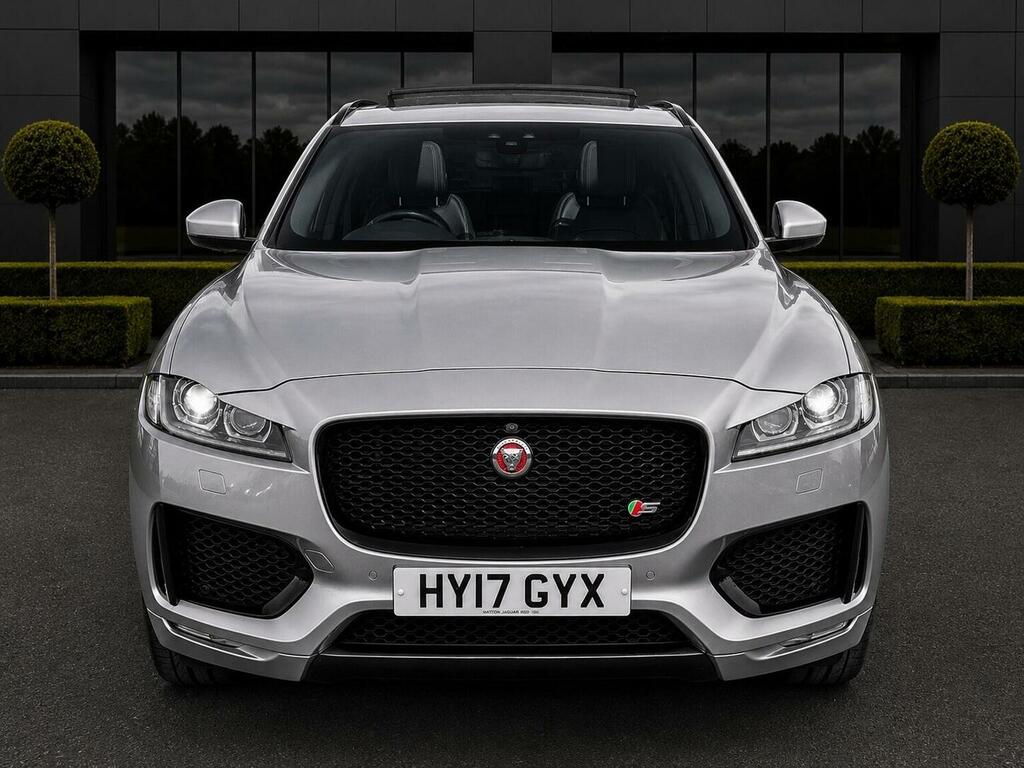 Jaguar F-Pace 3.0 D300 V6 S Awd Euro 6 Ss Silver #2