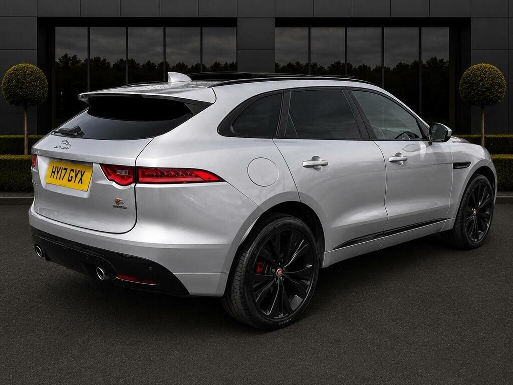 Jaguar F-Pace 3.0 D300 V6 S Awd Euro 6 Ss Silver #6